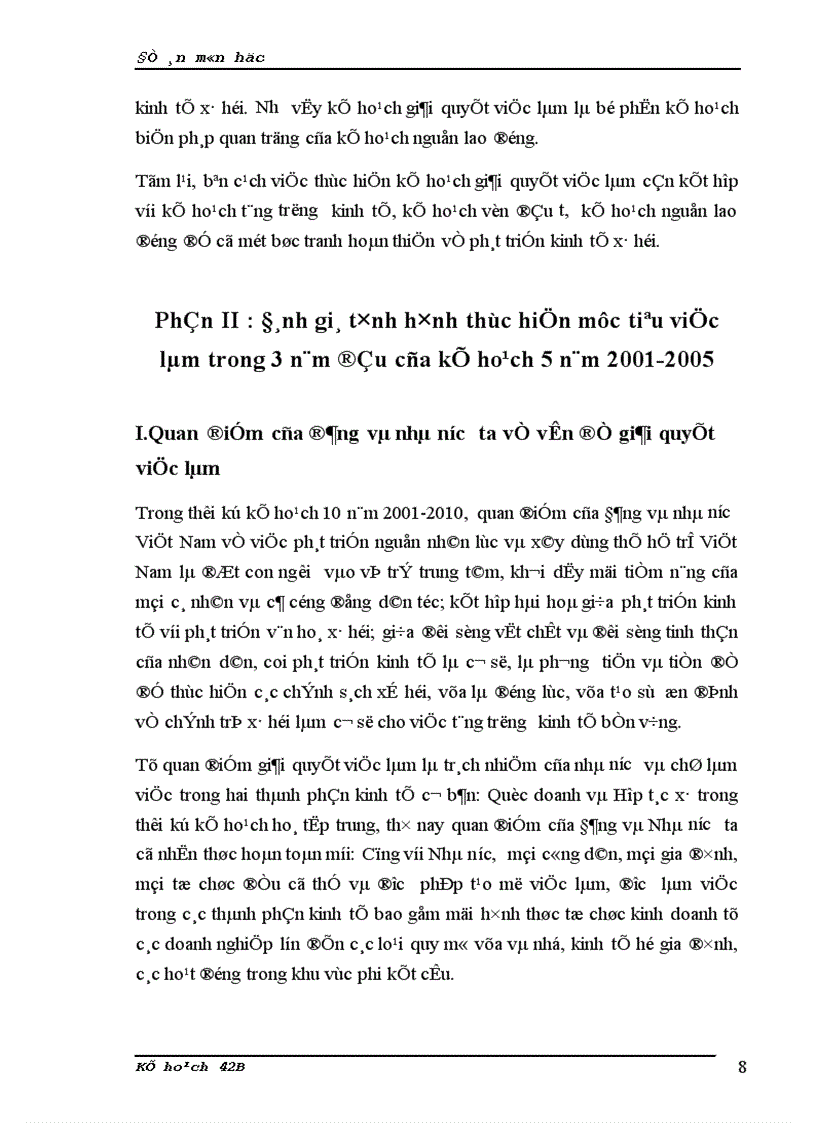 image for page Các giải pháp chủ yếu để thực hiện kế hoạch lao động việc làm thời kỳ