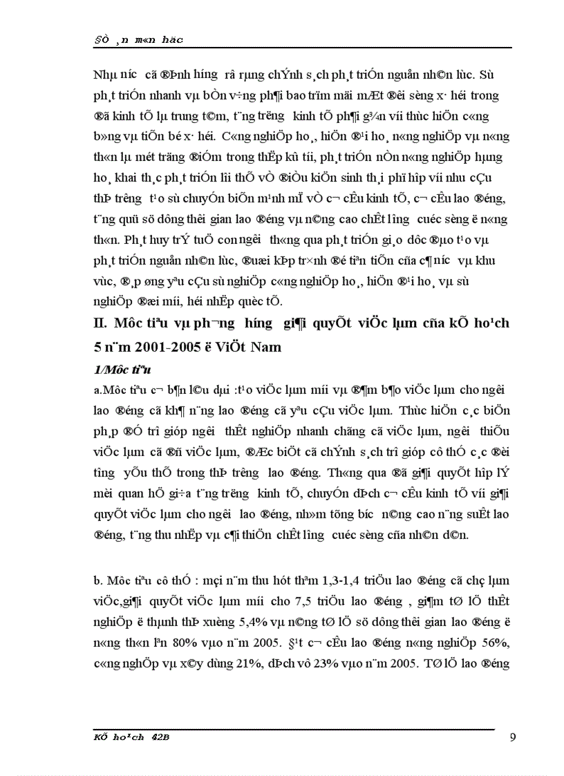 image for page Các giải pháp chủ yếu để thực hiện kế hoạch lao động việc làm thời kỳ