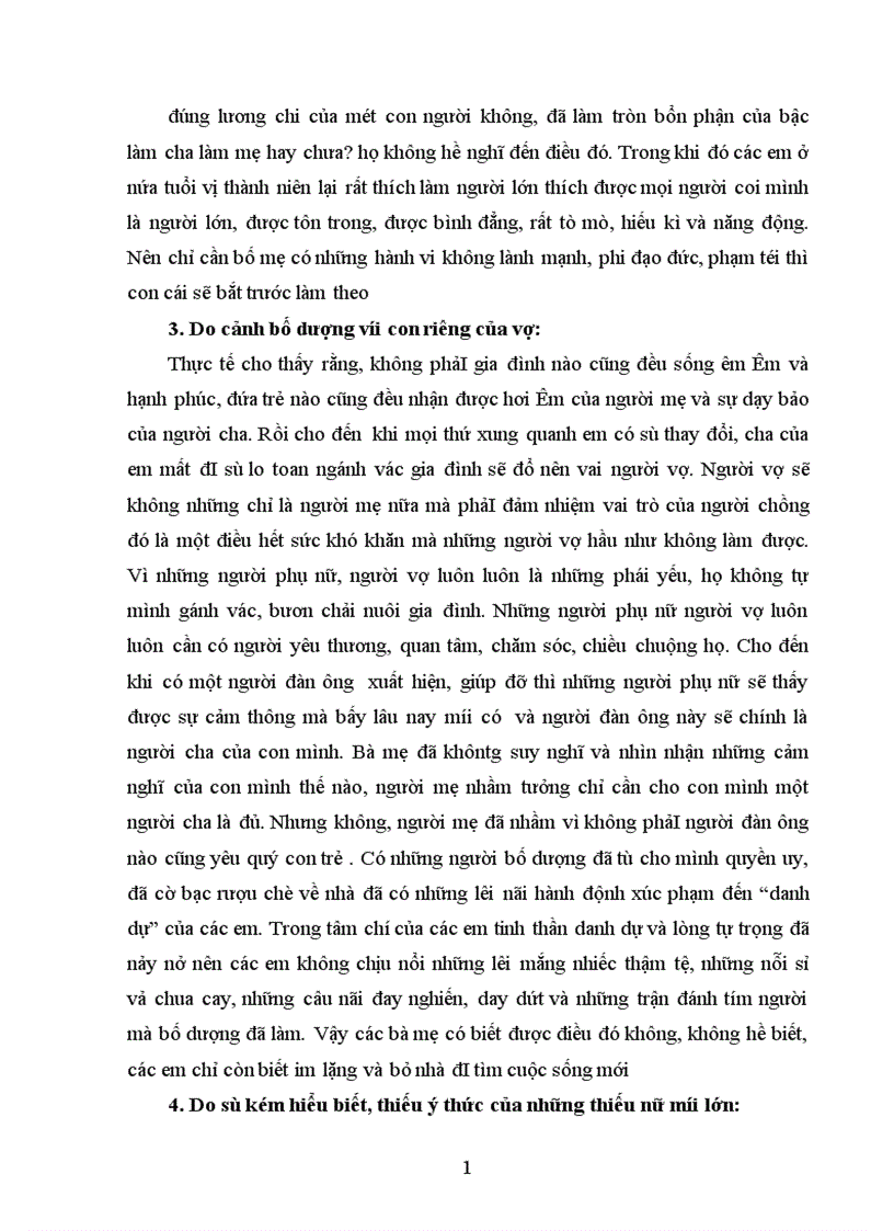 image for page Những nguyên nhân và kết quả từ xã hội gia đình ảnh hưởng tới trẻ em
