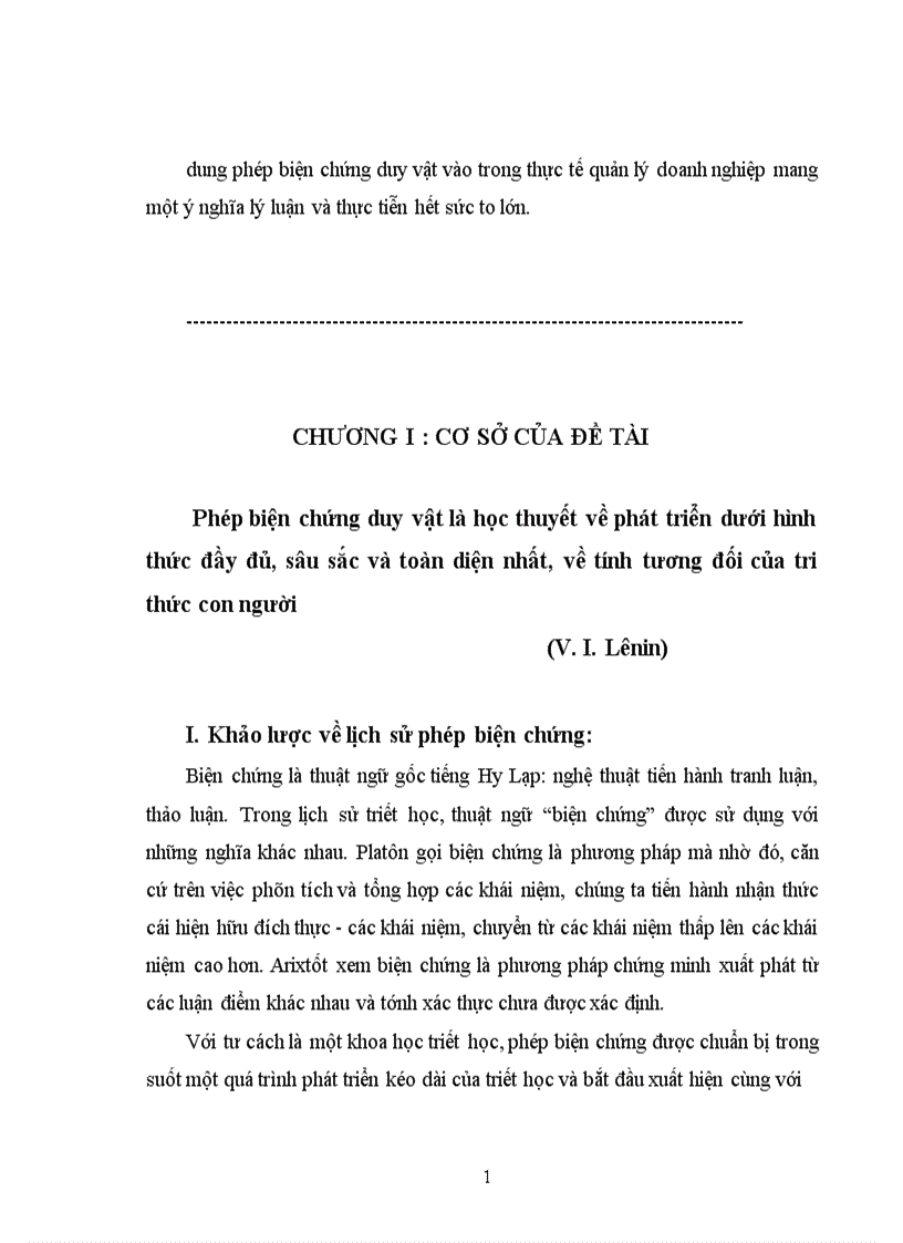 image for page thực trạng vận dụng phép biện chứng duy vật vào thực tiễn quản lý doanh nghiệp