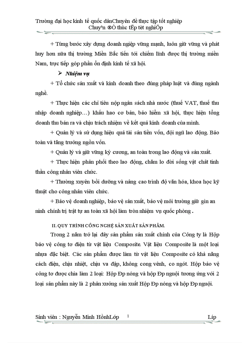 image for page Hạch toán tiêu thụ thành phẩm và xác định kết qủa tiêu thụ ở Công ty CPTM Quốc Tế Đại Hoang Minh