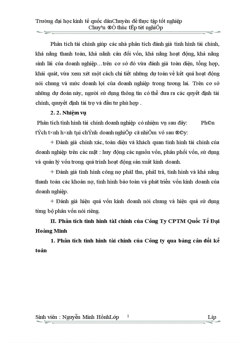 image for page Hạch toán tiêu thụ thành phẩm và xác định kết qủa tiêu thụ ở Công ty CPTM Quốc Tế Đại Hoang Minh