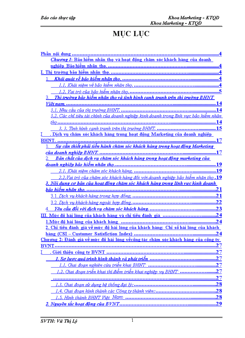 image for page Đánh giá mức độ hài lòng của khách hàng về dịch vụ chăm sóc khách hàng của công ty Bảo Việt Nhân Thọ 1