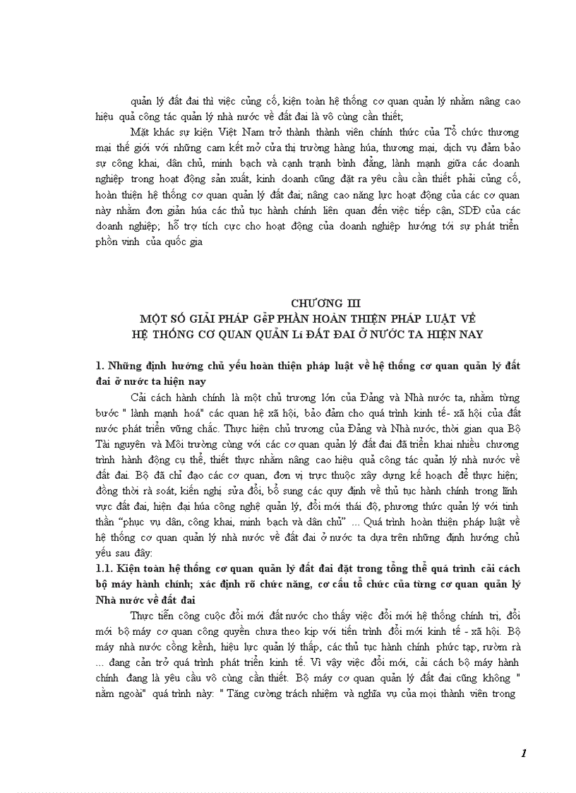 image for page Nâng cao năng lực trong hệ thống cơ quan quản lý đất đai ở nước ta hiện nay