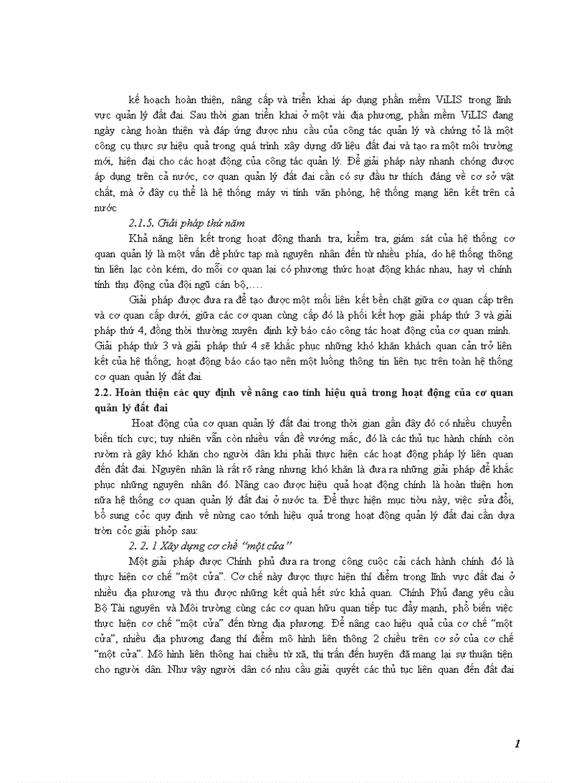 image for page Nâng cao năng lực trong hệ thống cơ quan quản lý đất đai ở nước ta hiện nay