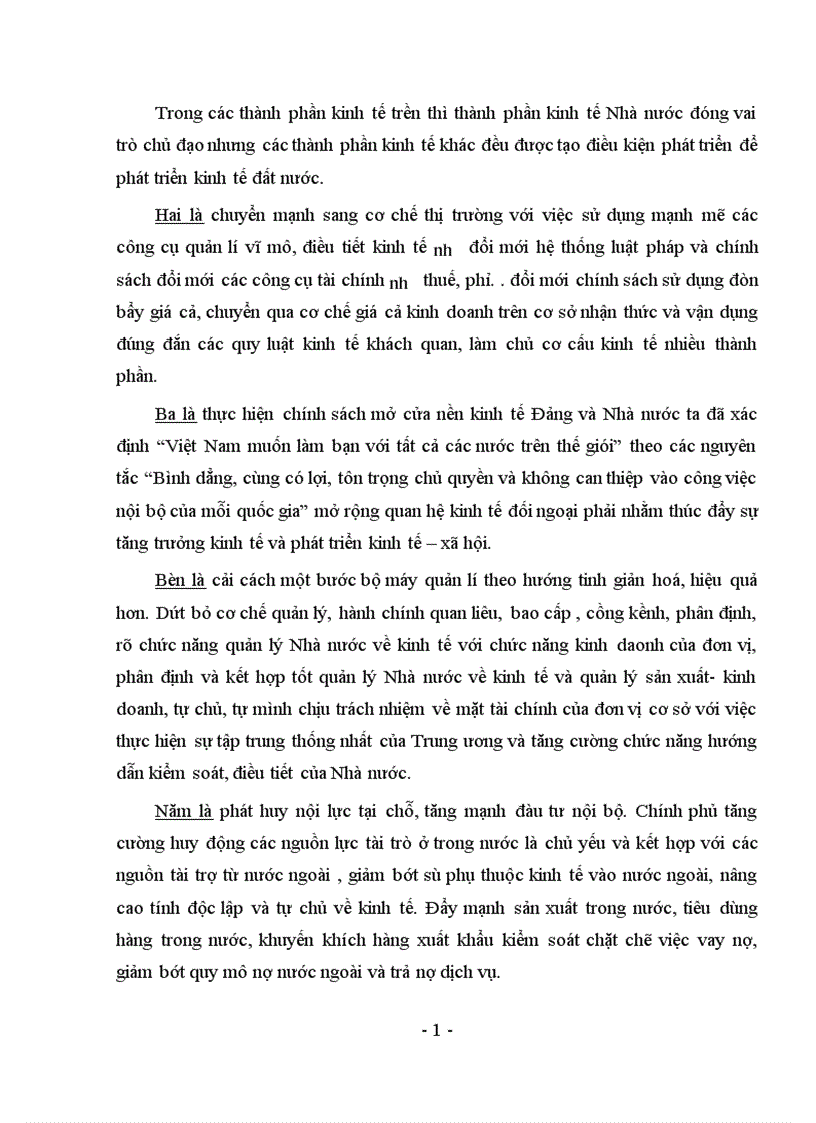 image for page Kinh tế Nhà nước và vai trò chủ đạo của nó trong nền kinh tế thị trường ở Việt Nam 1