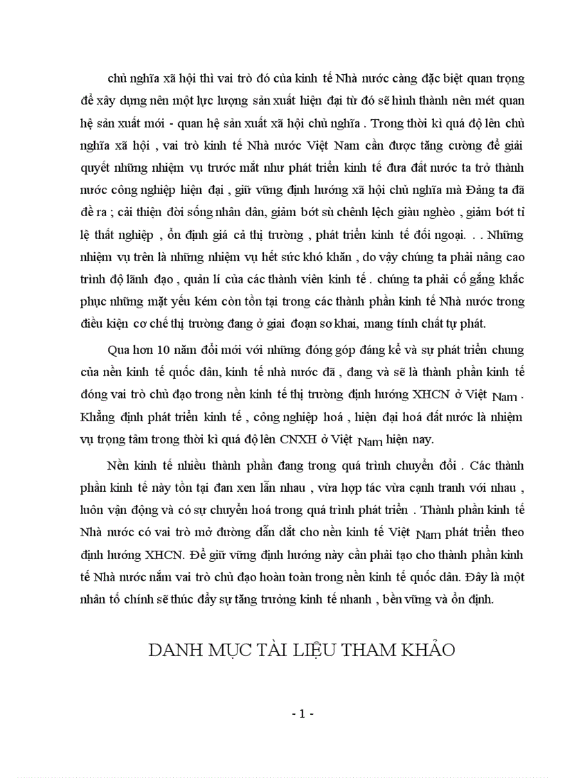 image for page Kinh tế Nhà nước và vai trò chủ đạo của nó trong nền kinh tế thị trường ở Việt Nam 1