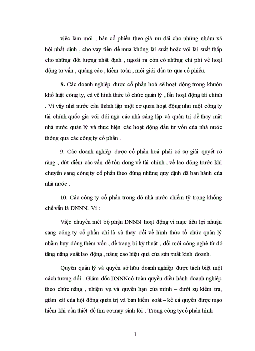 image for page Cổ phần hoá các Doanh nghiệp Nhà nước ở Việt Nam 1