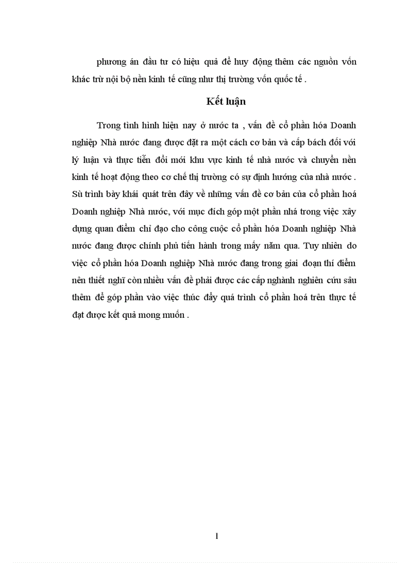 image for page Cổ phần hoá các Doanh nghiệp Nhà nước ở Việt Nam 1