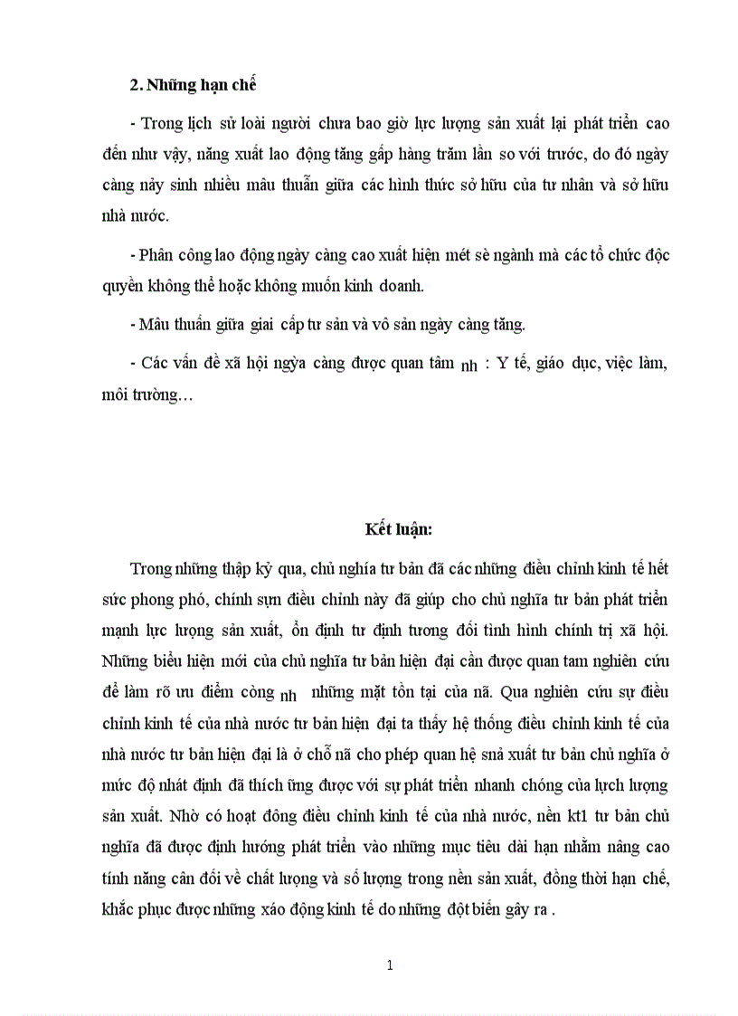 image for page Sự điều chỉnh kinh tế của nhà nước tư sản hiện đại