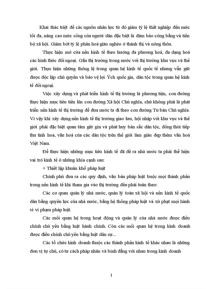image for page Vai trò quản lý kinh tế của nhà nước trong nền kinh tế thị trường định hướng xã hội chủ nghĩa 1