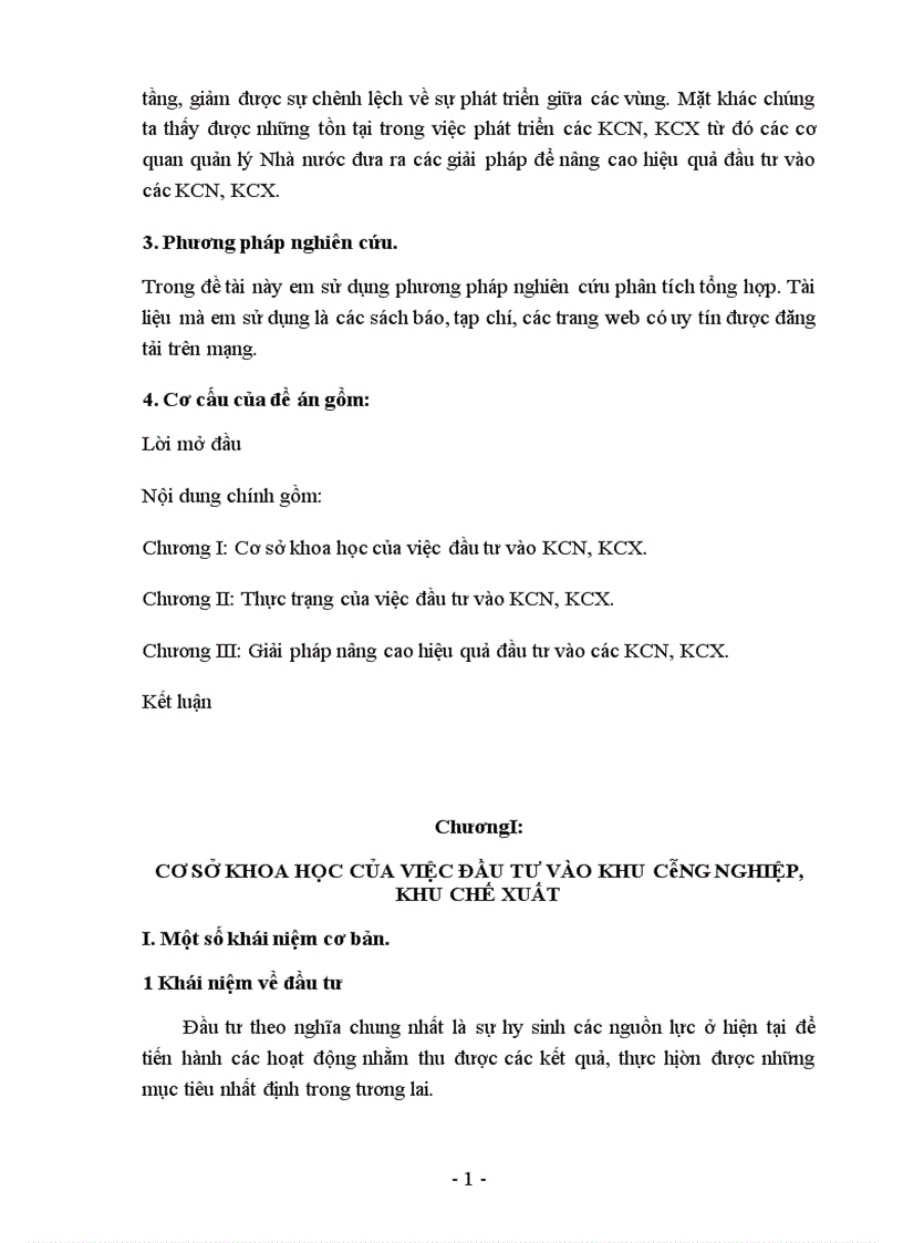 image for page Giải pháp nâng cao hiệu quả đầu tư vào các KCN KCX 1