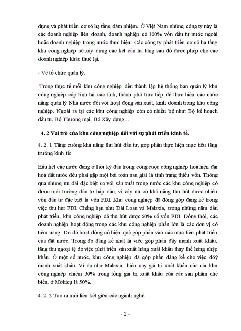 image for page Giải pháp nâng cao hiệu quả đầu tư vào các KCN KCX 1