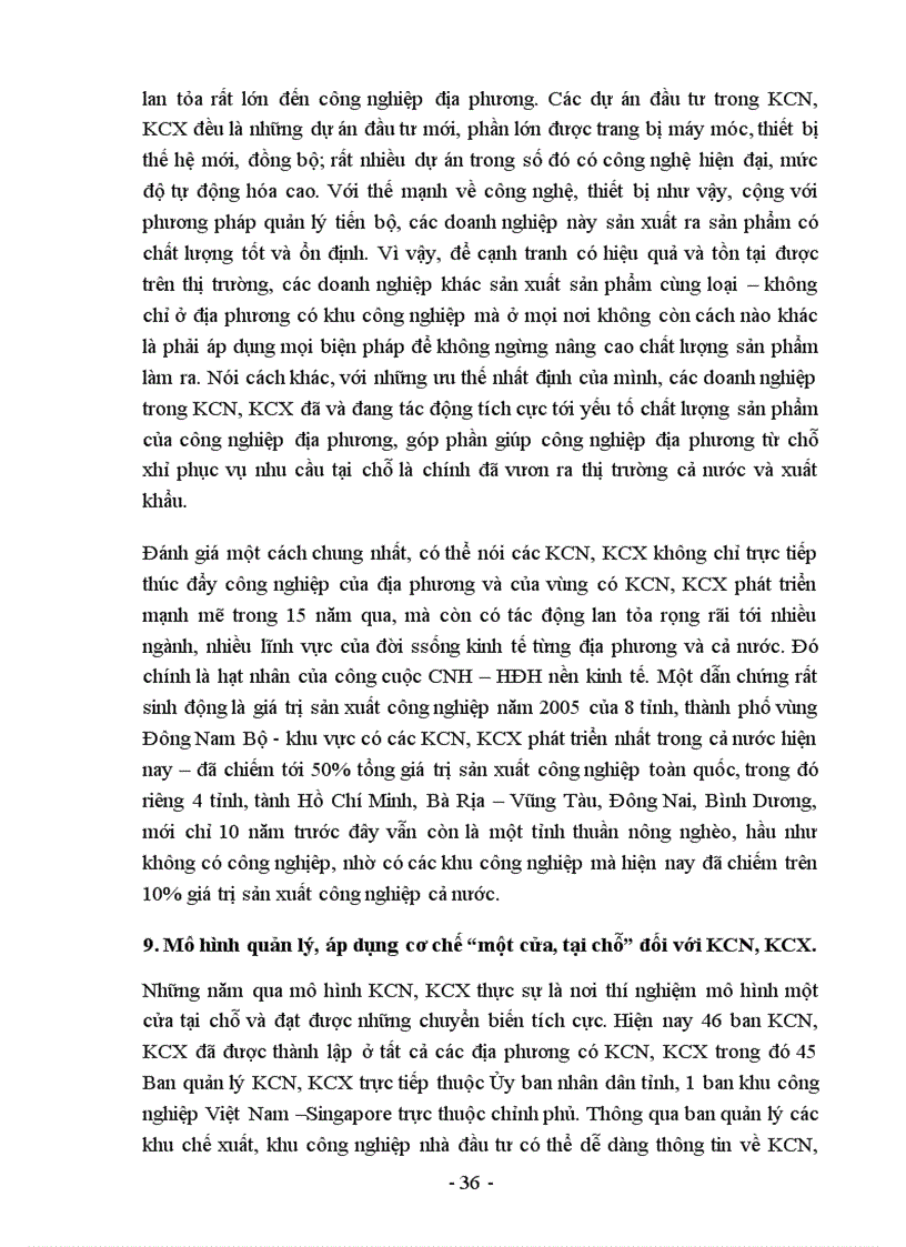 image for page Giải pháp nâng cao hiệu quả đầu tư vào các KCN KCX 1