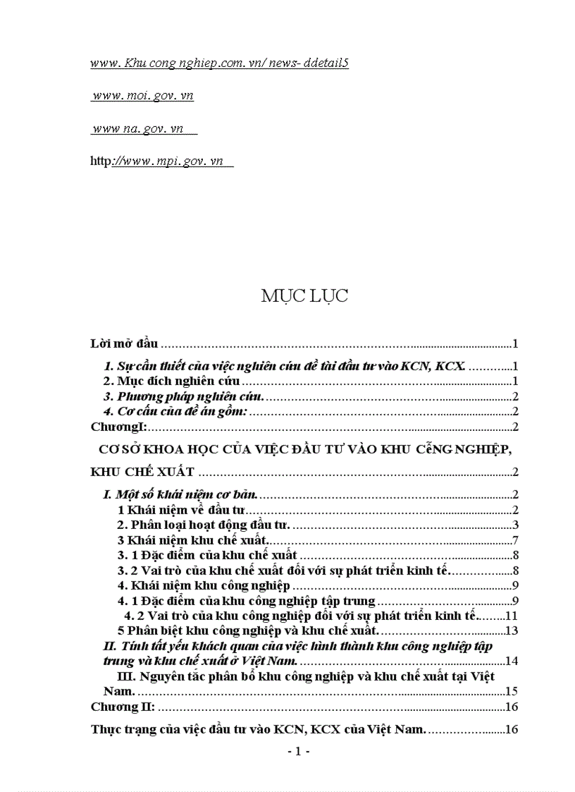 image for page Giải pháp nâng cao hiệu quả đầu tư vào các KCN KCX 1