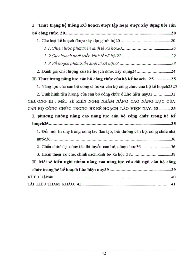 image for page Một số kiến nghị nhằm nâng cao năng lực của cán bộ công chức trong bộ kế hoạch Lào hiện nay 1