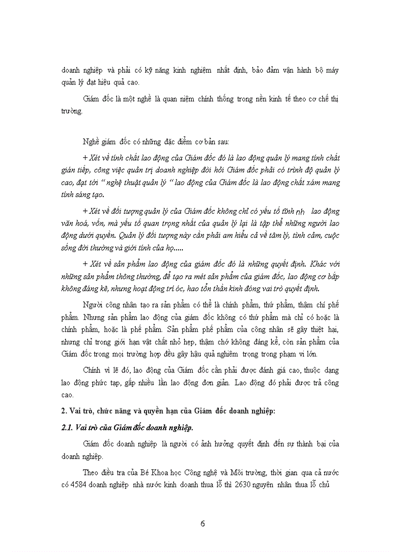 image for page Vai trò và phương pháp lãnh đạo của Giám đốc doanh nghiệp trong cơ chế thị trường 1