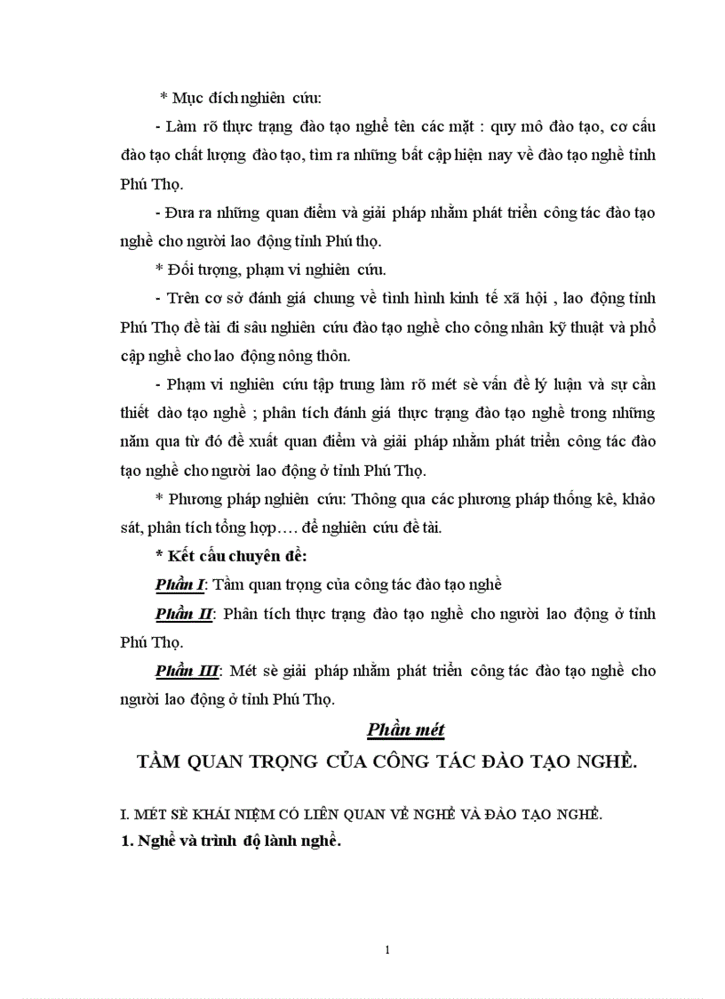 image for page Đào tạo nghề cho người lao động ở tỉnh Phú Thọ 1