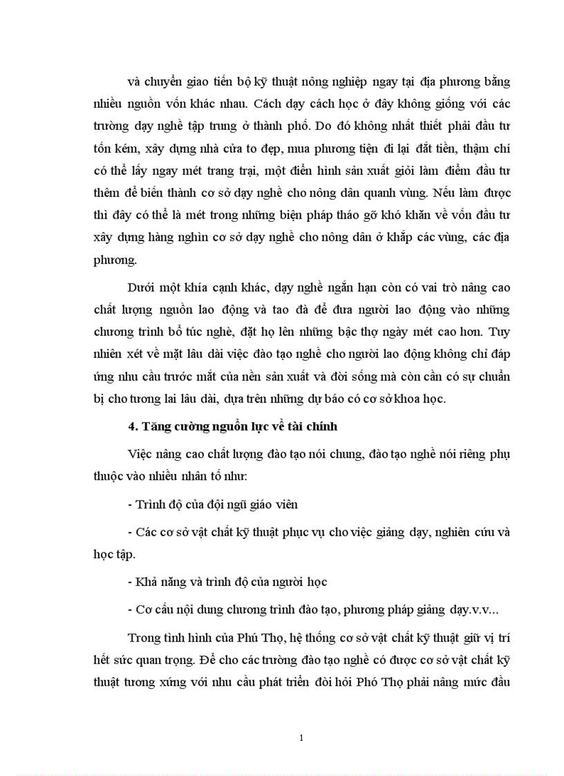 image for page Đào tạo nghề cho người lao động ở tỉnh Phú Thọ 1