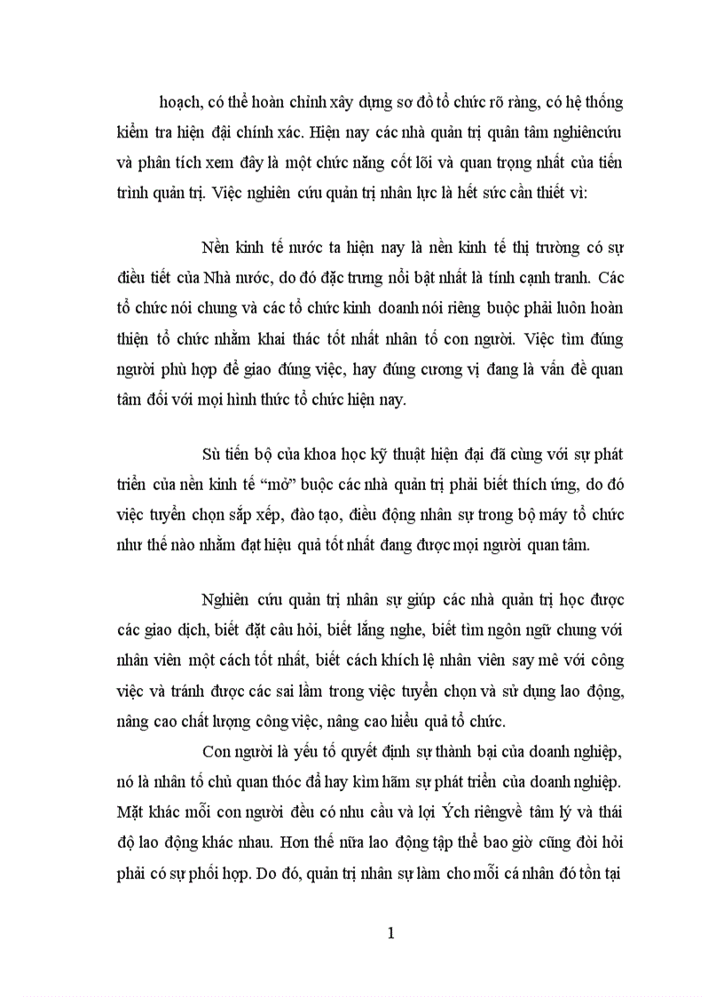 image for page Quản lý nhân lực ở Công ty thi công cơ giới xây dựng 1