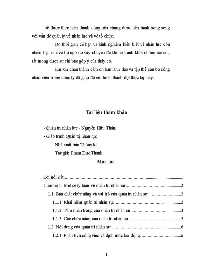 image for page Quản lý nhân lực ở Công ty thi công cơ giới xây dựng 1