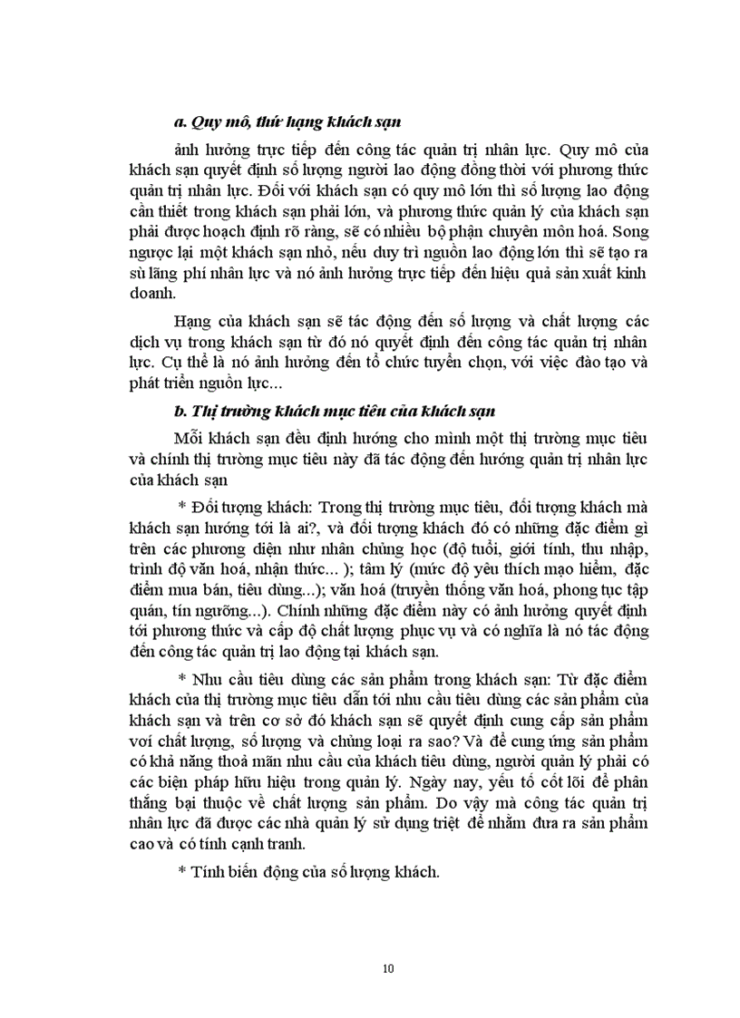 image for page Quản trị nhân lực tại khách sạn Melia Hà nội Thực trạng và giải pháp 1