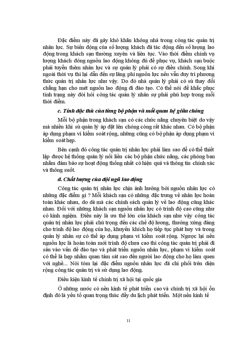 image for page Quản trị nhân lực tại khách sạn Melia Hà nội Thực trạng và giải pháp 1