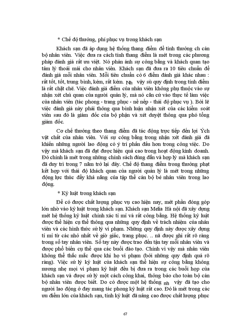 image for page Quản trị nhân lực tại khách sạn Melia Hà nội Thực trạng và giải pháp 1