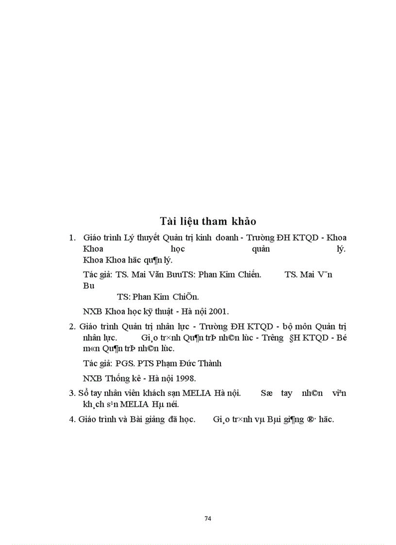 image for page Quản trị nhân lực tại khách sạn Melia Hà nội Thực trạng và giải pháp 1