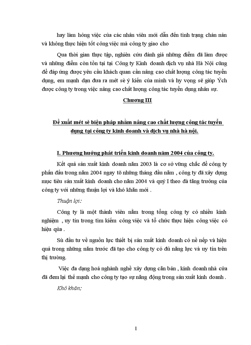 image for page Một số biện pháp nhằm nâng cao chất lượng công tác tuyển dụng nhân sự tại công ty kinh doanh và dịch vụ nhà Hà Nội 1