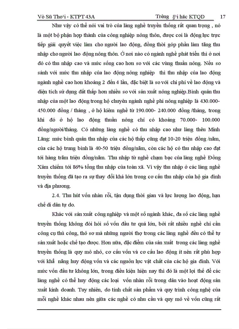 image for page Thực trạng về nghề và làng nghề truyền thống tỉnh Thái Bình