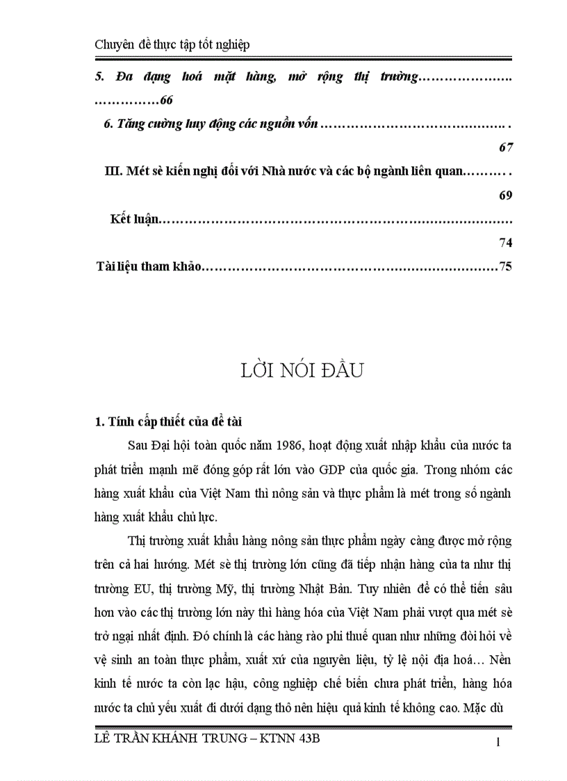 image for page Một số giải pháp nâng cao năng lực cạnh tranh của hàng nông sản xuất khẩu tại Công ty xuất nhập khẩu nông sản thực phẩm Hà Nội