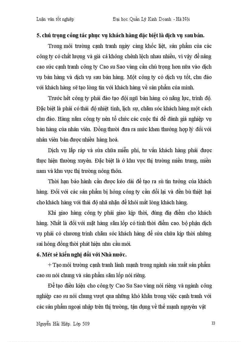 image for page Thực trạng về năng lực cạnh tranh của công ty Cao su Sao Vàng 1