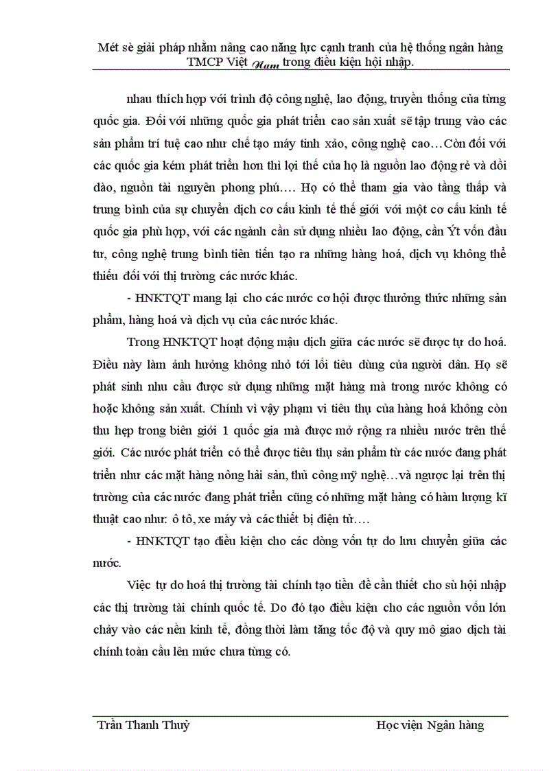 image for page Một số giải pháp nhằm nâng cao năng lực cạnh tranh của hệ thống ngân hàng TMCP Việt Nam trong điều kiện hội nhập