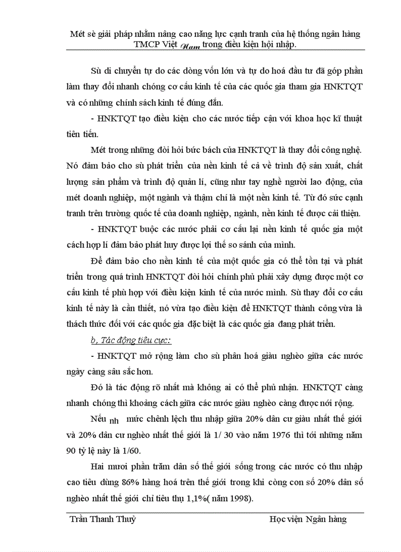 image for page Một số giải pháp nhằm nâng cao năng lực cạnh tranh của hệ thống ngân hàng TMCP Việt Nam trong điều kiện hội nhập
