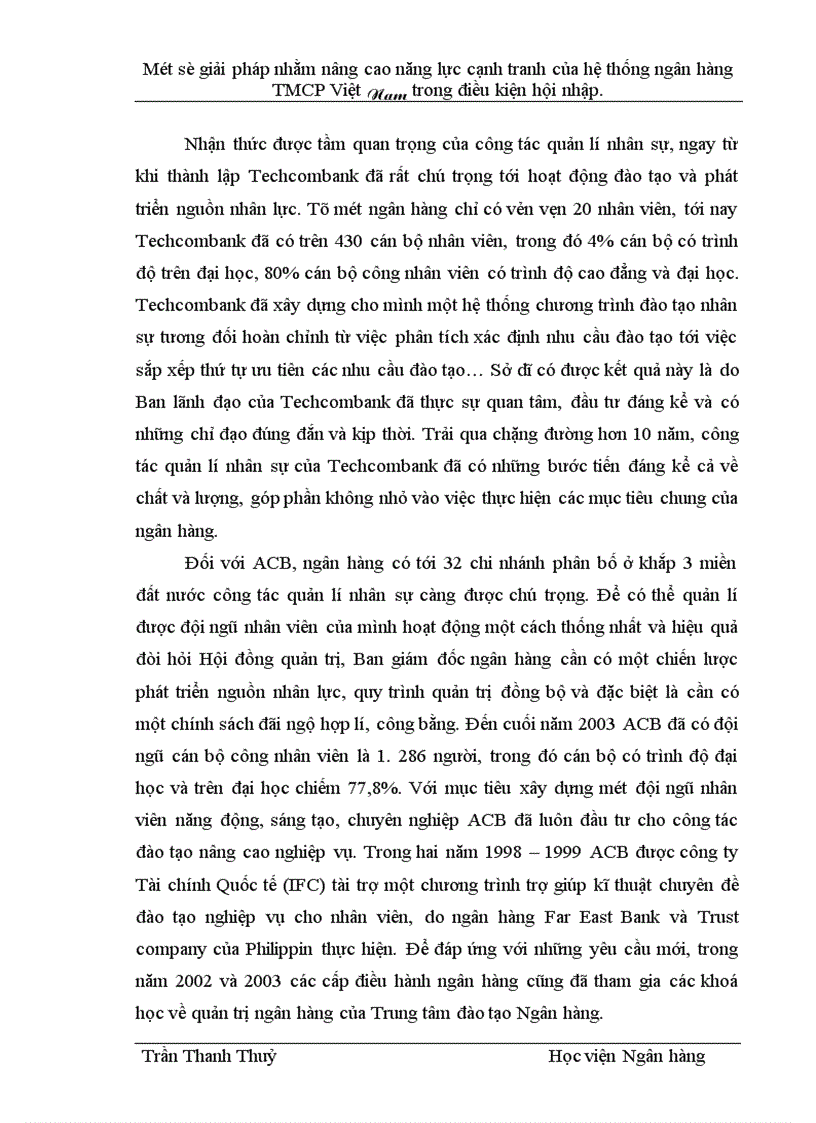 image for page Một số giải pháp nhằm nâng cao năng lực cạnh tranh của hệ thống ngân hàng TMCP Việt Nam trong điều kiện hội nhập