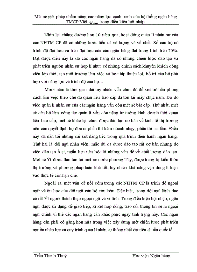 image for page Một số giải pháp nhằm nâng cao năng lực cạnh tranh của hệ thống ngân hàng TMCP Việt Nam trong điều kiện hội nhập