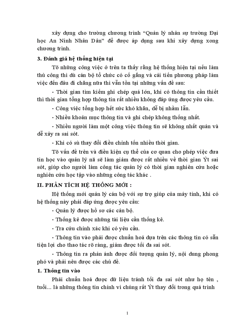 image for page Quản lý nhân sự trường Đại học An Ninh Nhân Dân 1