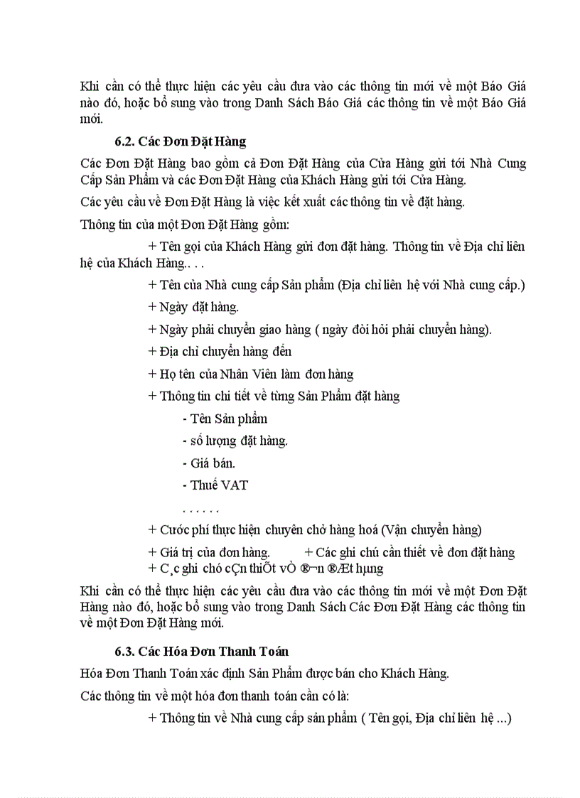 image for page Tổ chức dữ liệu của chương trình trên Access