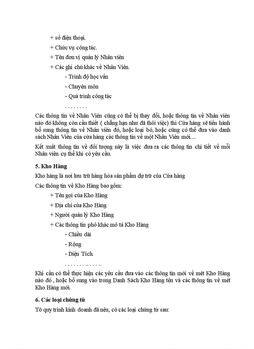 image for page Tổ chức dữ liệu của chương trình trên Access