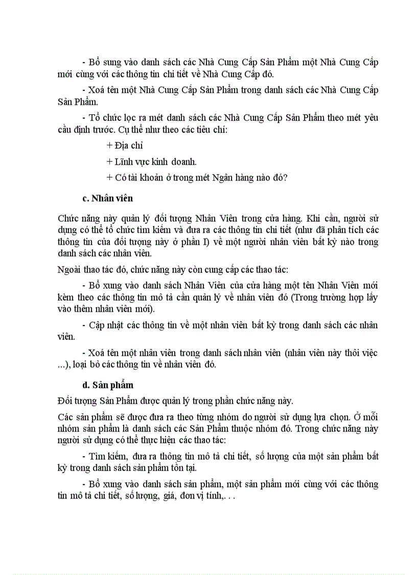 image for page Tổ chức dữ liệu của chương trình trên Access