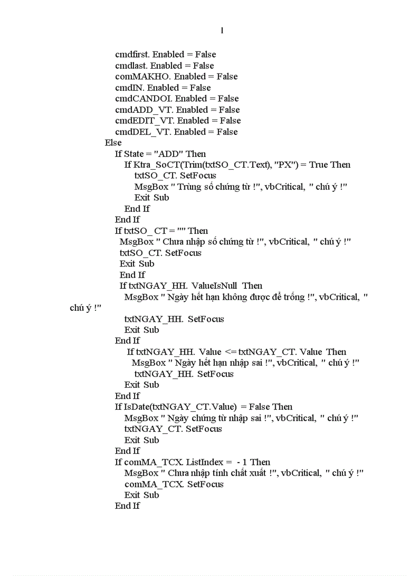 image for page Phân tích và thiết kế phần mềm quản lý hàng hoá vật tư