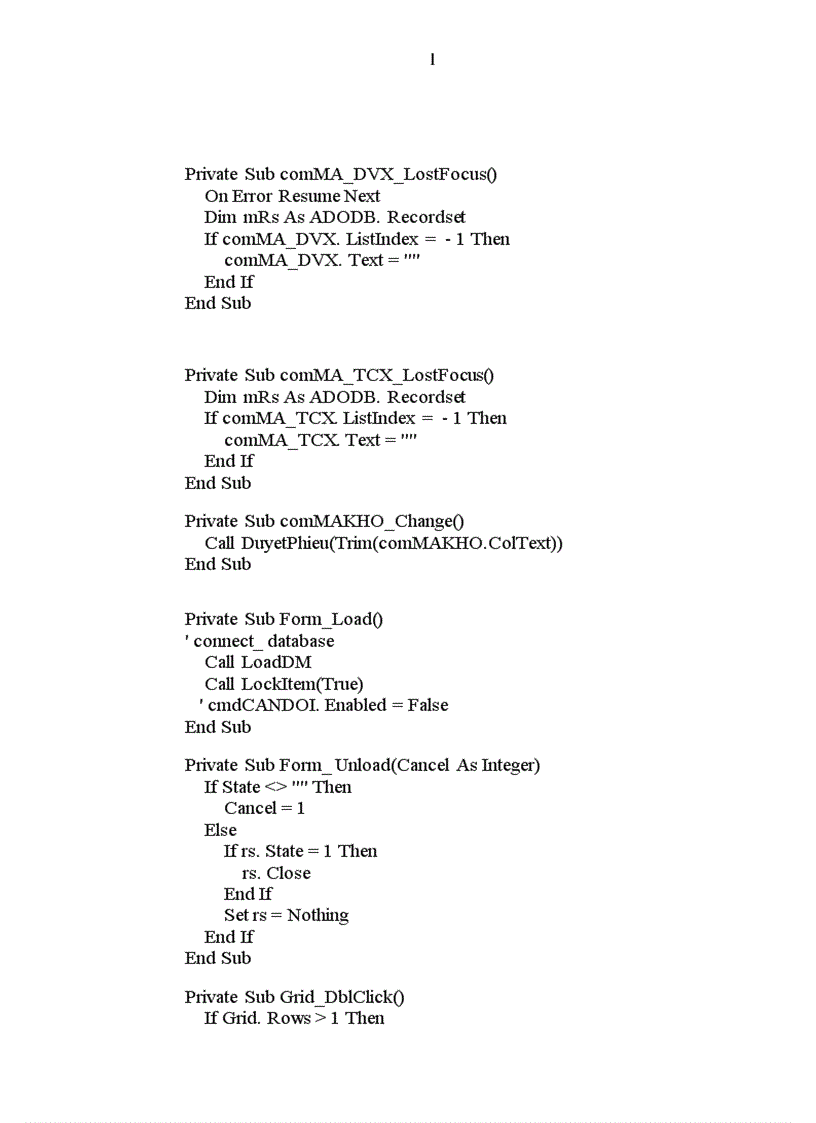 image for page Phân tích và thiết kế phần mềm quản lý hàng hoá vật tư