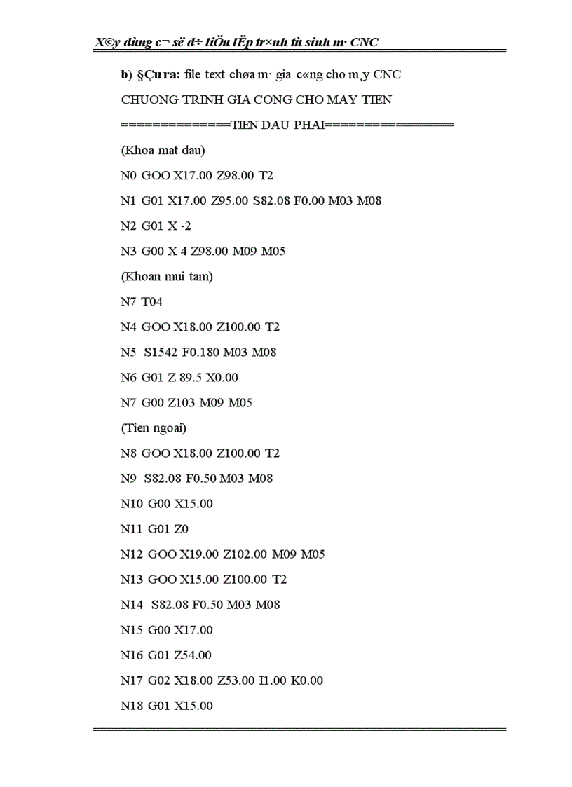 image for page Xây dựng cơ sở dữ liệu tự động lập trình sinh mã CNC