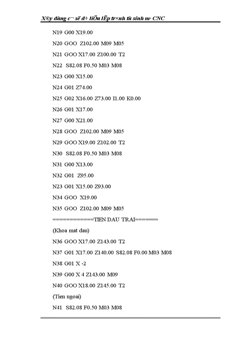 image for page Xây dựng cơ sở dữ liệu tự động lập trình sinh mã CNC