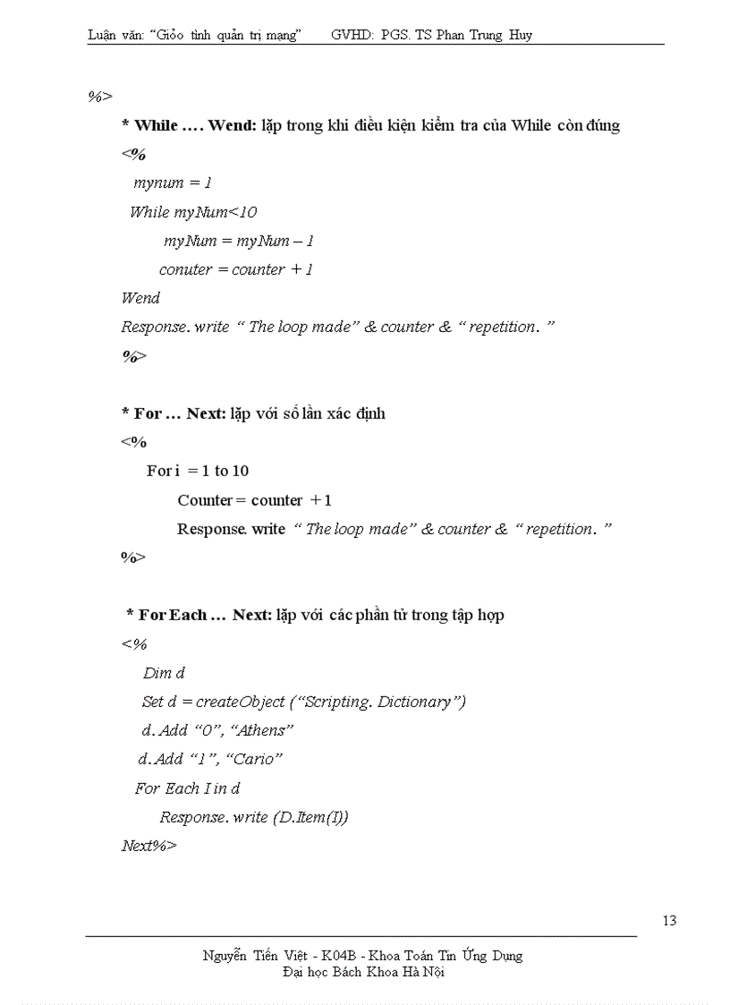image for page website Giáo trình quản trị mạng