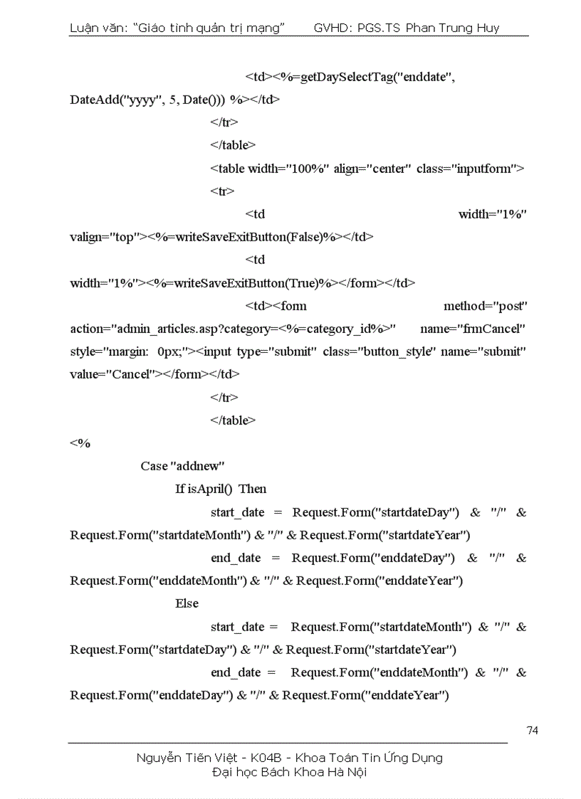image for page website Giáo trình quản trị mạng