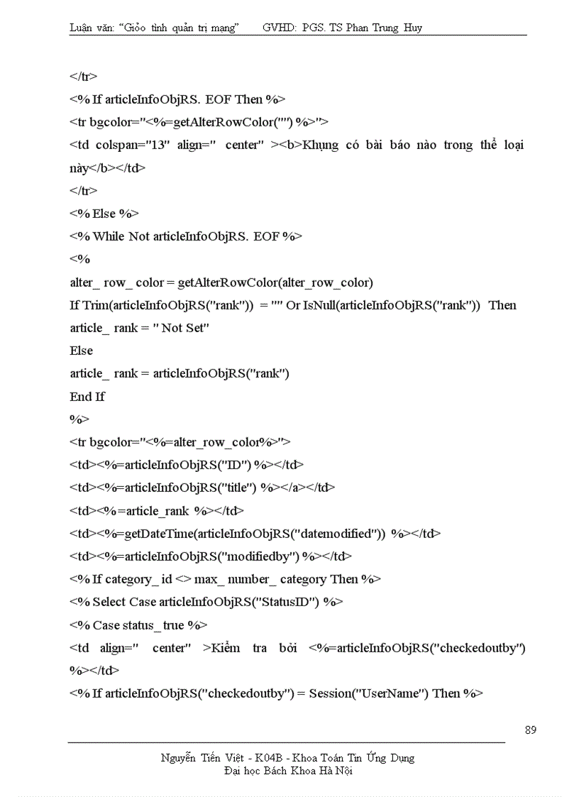 image for page website Giáo trình quản trị mạng