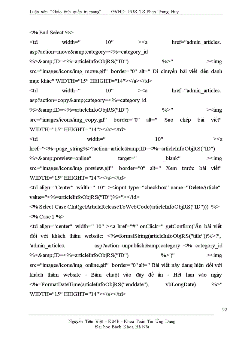 image for page website Giáo trình quản trị mạng