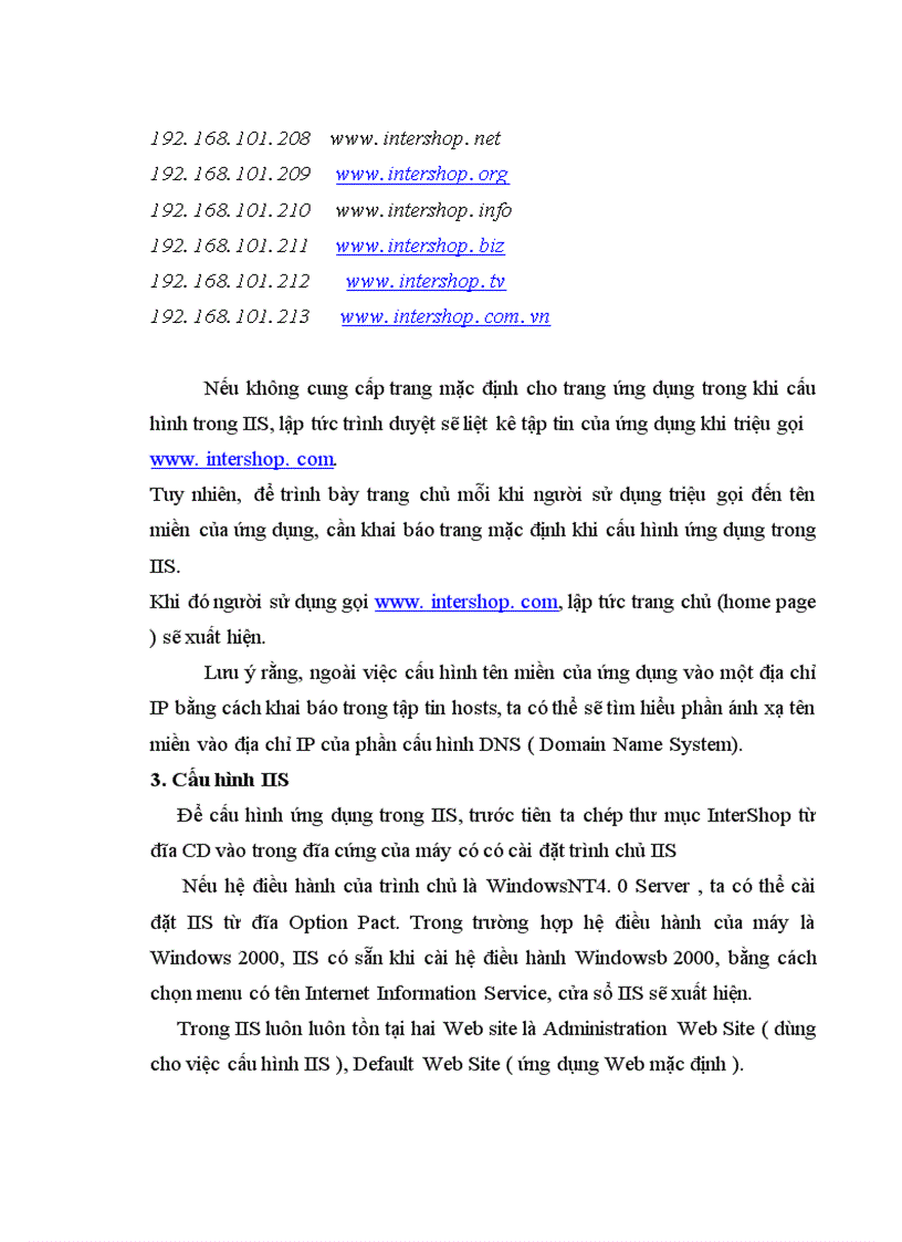 image for page Cấu hình máy chủ IIS tập tin GLOBAL asa